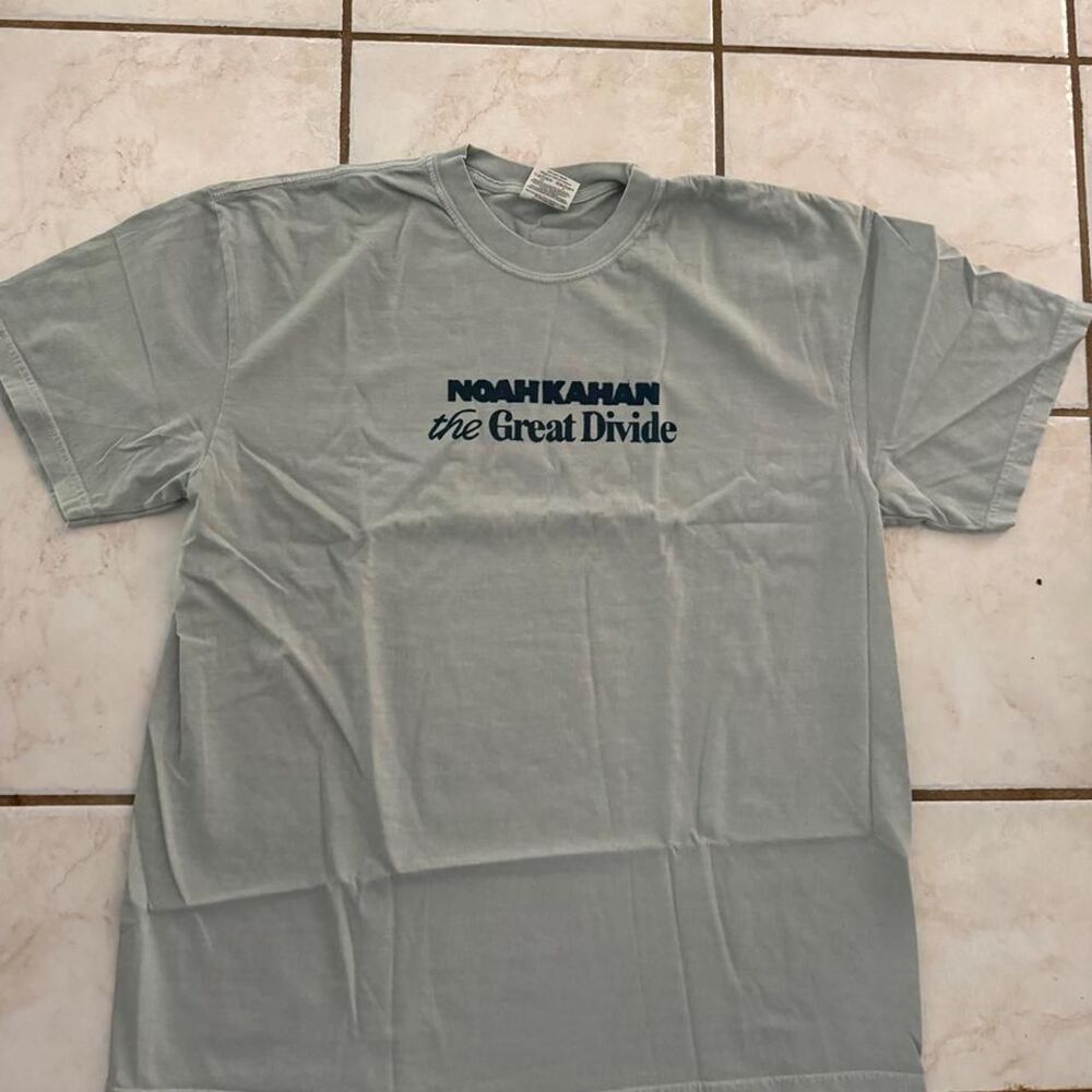 NOAH KAHAN NEW Comfort-colors THE GREAT DIVIDE TOUR tshirt XL